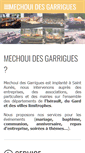 Mobile Screenshot of mechouidesgarrigues.com