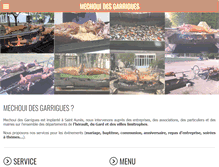 Tablet Screenshot of mechouidesgarrigues.com